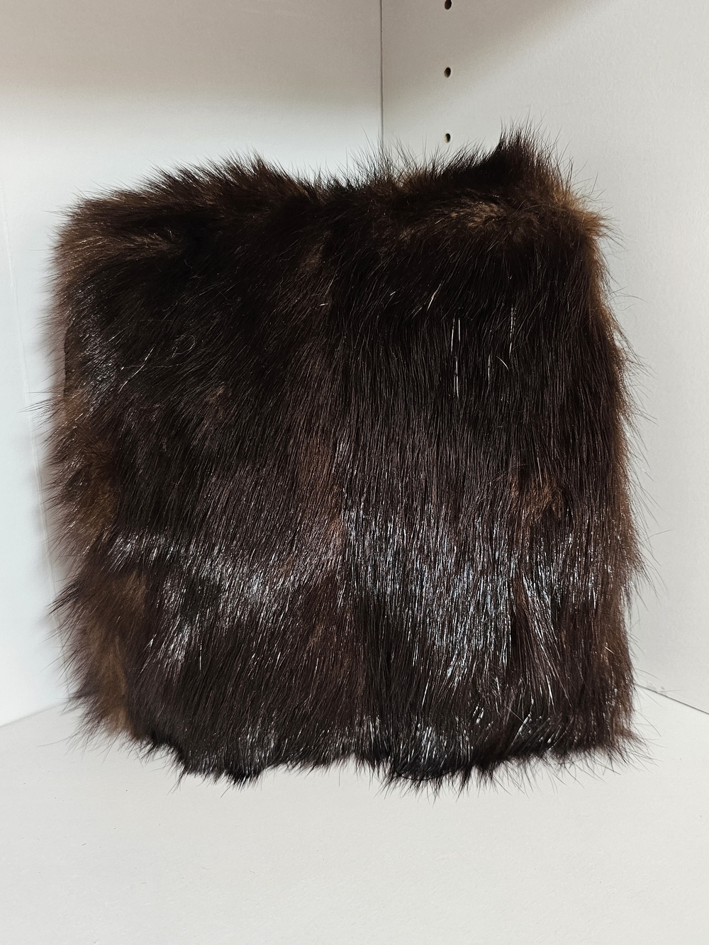 Brown Fur Women's Hand Muff